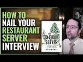 How to NAIL your Restaurant Server Interview