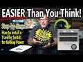 NOT Sponsored DIY - Install A Transfer Switch for Home Backup Power MUCH easier than you think