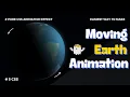 Moving Earth Animation Earth Rotation Animation Pure CSS Animation Effect