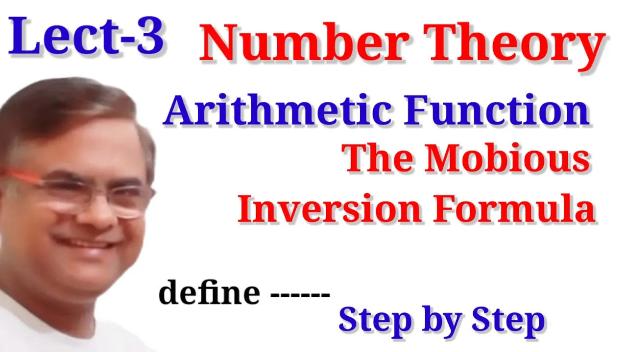 Mobious Inversion Formula Number Theory
