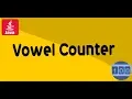Vowel counter app Java GUI Shihab365