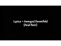 Download Lagu Acid Rain lyrics Avenged Sevenfold