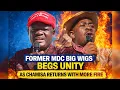 Lagu MDC BIG WIGS BEG CHAMISA FOR UNITY AS NEW MOVEMENT BECOMES REALITY