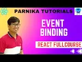 Event Binding in React JS Event Handling in React