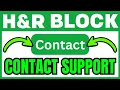 How To CONTACT H R Block Customer Service QUICK EASY 2026