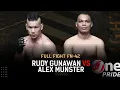 Download Lagu Main Event of The Night! Rudy Gunawan VS Alex Munster || Full Fight One Pride MMA FN 42