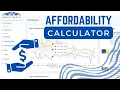 Affordability Calculator - Tutorial