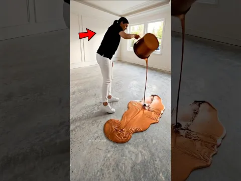 They Poured Paint on the Floor… But The Result Was Beautiful