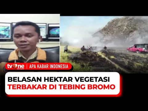 Kebakaran di Gunung Bromo Diduga Karena Ulah Oknum Tak Bertanggung Jawab