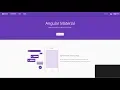 How to build a web app template Angular v7 3