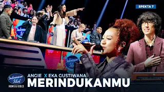angie x eka gustiwana merindukanmu dmasiv spektakuler show 7 indonesian idol 2025