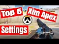 TOP 5 XIM APEX SETTINGS FOR OVERWATCH Personal Settings included