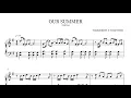 Download Lagu TXT(투모로우바이투게더) - Our Summer Piano Sheet(鋼琴譜피아노 악보)