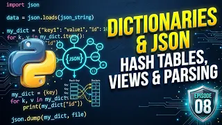 Python Masterclass Ep 8 Python Dictionaries Under the Hood setdefault Safe JSON Parsing