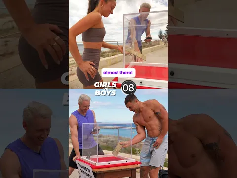 Girls vs Boys Gold Bar Challenge