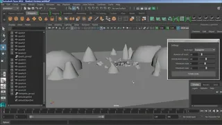 Rock Generator Tool - Maya