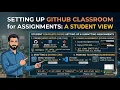 How to Set Up GitHub Classroom for Assignments Step-by-Step Student View Part I
