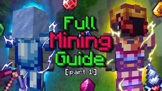 Full Mining Guide Part 1 Gear Hypixel Skyblock