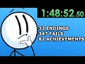 A True 100 Speedrun of The Henry Stickmin Collection