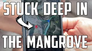 Sail Life – They got their dinghy stuck deep in the mangrove 😬