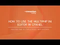 How to Use the MultiPHP INI Editor in cPanel