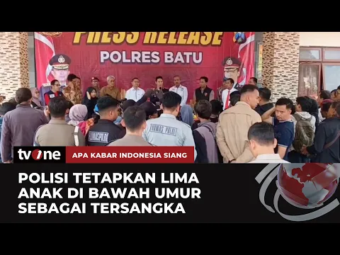 Polisi Ungkap Motif Aksi Pengeroyokan Siswa SMP yang Berujung Maut di Kota Batu