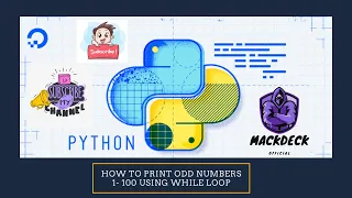 How to print odd numbers from 1-100 using while loop