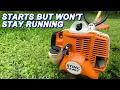 Fixing A Stihl Trimmer That Won t Stay Running