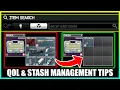 Abuse QOL Tips for Stash Management
