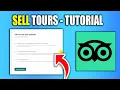 How To Sell Tours On TripAdvisor Tutorial