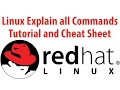 Linux Explain all Commands Tutorial and Cheat Sheet