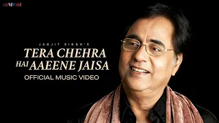 jagjit singh tera chehra hai aaeene jaisa official video aaeena
