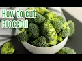 How to Cut Broccoli into Florets