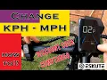 Quick and Easy Way to Convert KPH to MPH