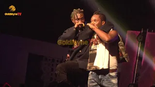 moment zlatan and speed darlington make the crowd scream at his concert