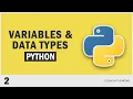 2 Variables and Data types in Python Programming Explained in Python tutorial