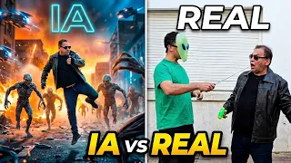 Invasión ALIEN: IA vs REAL / El DUELO DEFINITIVO