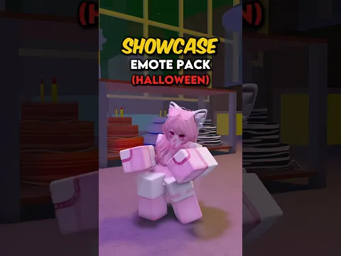 🍥 Showcase new emotes Halloween 😱 #roblox #nahiauwu #forsaken #edit #shorts #showcase #robloxedit