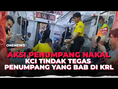 Viral! Penumpang BAB di Dalam KRL Jakarta-Bogor