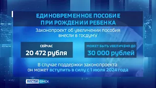 Единовременное пособие при рождении ребенка могут увеличить