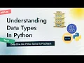 Python Datatypes In Tamil