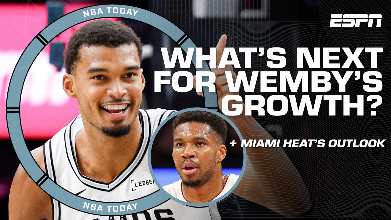 What Spurs lineup best fits Victor Wembanyama? 🤔 + EXPECTATIONS for Giannis & the Heat | NBA Today