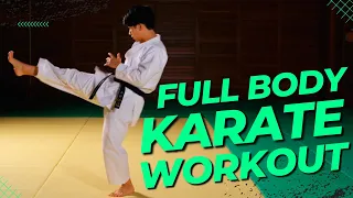 this 13 minute karate workout will blow you away