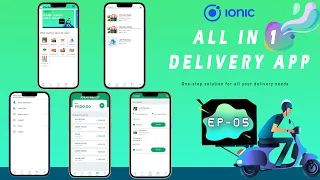 Ionic - ALL IN 1 DELIVERY APP UI EPISODE 05