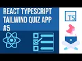 React Tailwind Typescript Quiz App