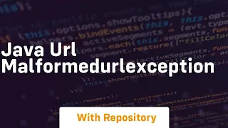 java url malformedurlexception