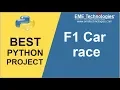 How to Create F1 Car Race Game Project in Python Download Python Projects with Source Code