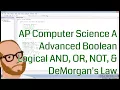 Computer Science AP - Advanced Boolean