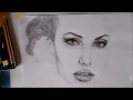 Angelina Jolie - speed drawing
