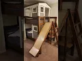 Bunkbed with a slide I wanted as a kid
